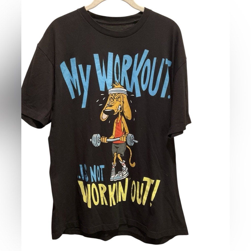 Super Fresh Men’s Black Graphic Colorful n Funny Design